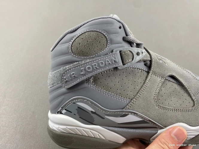 Rep LUCY Cool Grey Jordan 8 Retro 305381-014 0724
